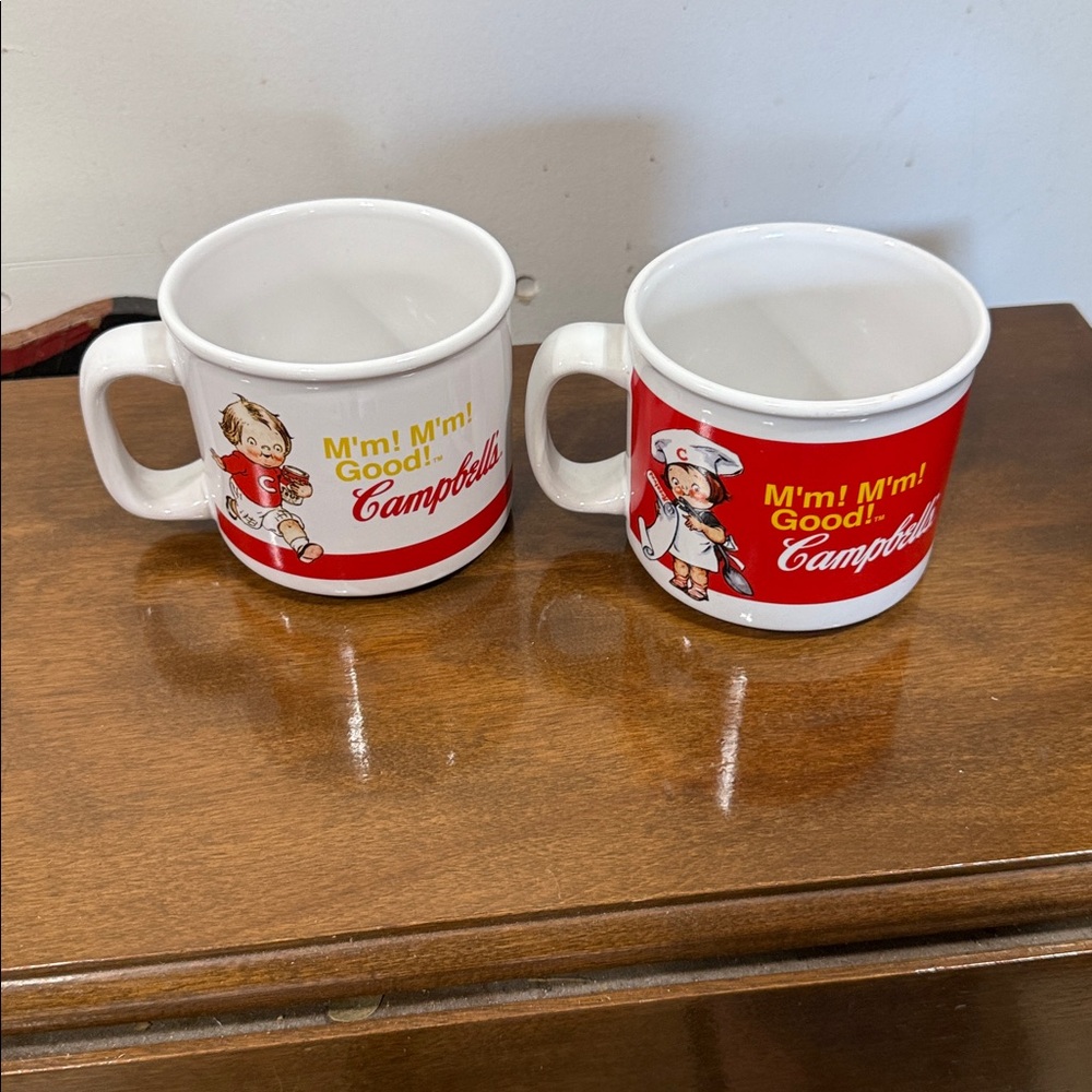 Campbell's Soup Mugs Set